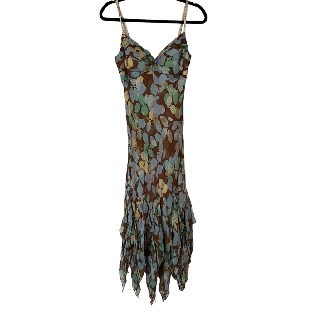 Sangria | Silk Y2K Midi Dress